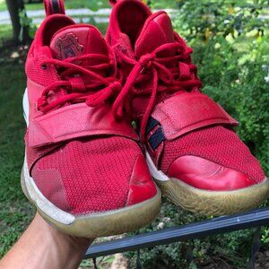 Nike Paul George PG 2.5 Gym Red Fresno State Bulldogs(BQ8452-600)